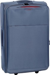 Diplomat The Athens Collection 6039 Large Travel Suitcase Fabric Blue with 2 Wheels Height 75cm ZC603