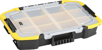 Stanley Click & Connect Tool Compartment Organiser Adjustable Yellow 50.7x29x9cm