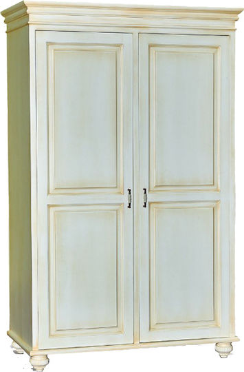 Αιγαίο Δίφυλλη Ντουλάπα 100x55x200cm Αιγαίο Δίφυλλη Ντουλάπα 100x55x200cm