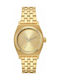 Nixon Uhr mit Gold Metallarmband A1130-502-00