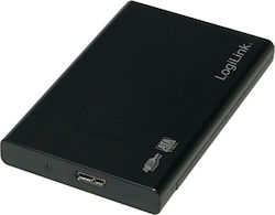 LogiLink Hard Drive Case 2.5" SATA III with connection USB 3.0 in Schwarz color LogiLink Hard Drive Case 2.5" SATA III with connection USB 3.0 in Schwarz color