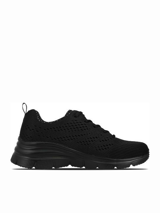 Skechers Damen Anatomisch Sneakers Schwarz