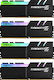 G.Skill Trident Z RGB 32GB DDR4 RAM με 4 Modules (4x8GB) και Ταχύτητα 3000 για Desktop