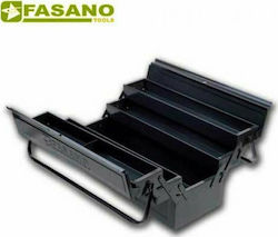 Fasano Tools Hand Toolbox Metallic 5 Slot W53xD20xH20cm