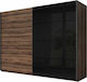Ușă dublă Dulap de Haine Glisare Kappa 270x61x210cm