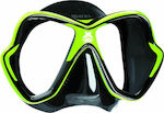 Mares Silicone Diving Mask X-vision Black 1102256
