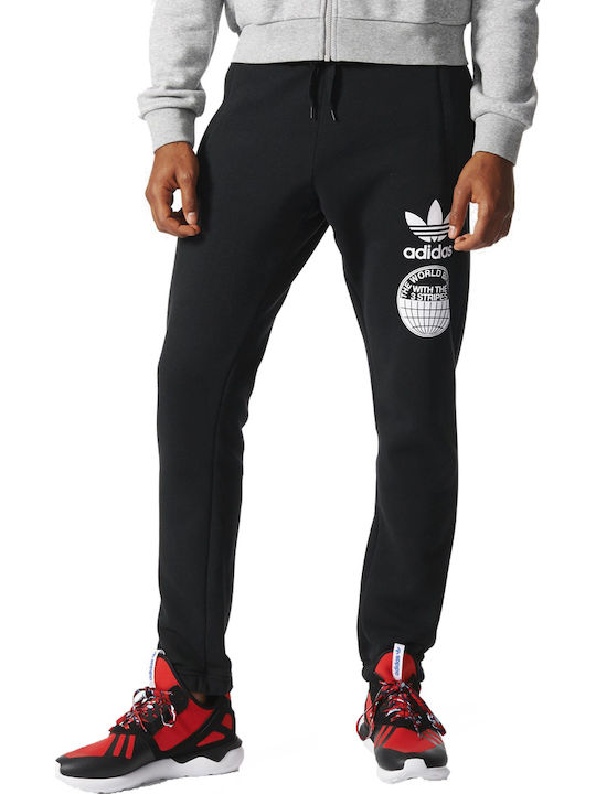 Adidas Street Graphic Sweat Pants Pantaloni de trening Negru