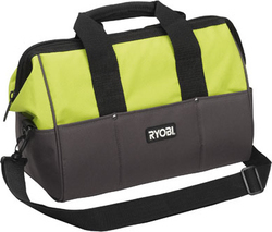 Ryobi UTB4 Medium Heavy Duty Contractor's Bag Tool Handbag Multicolour L46xW30.5xH30.5cm