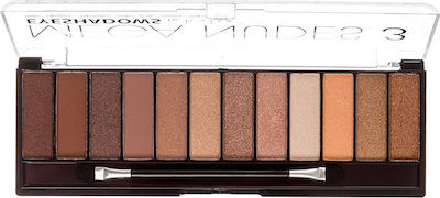 Technic Mega Nudes Eye Shadow Palette in Solid Form 3 18gr