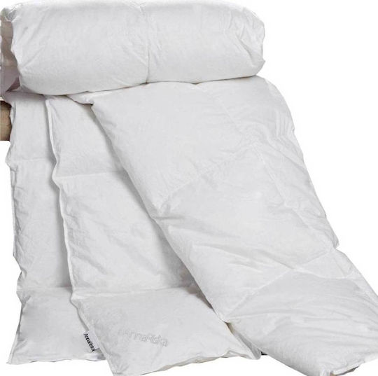 Anna Riska Пухено Куинсайз Пухено 220x240бр Down Quilt 90/10 Бял 11 togs Togs