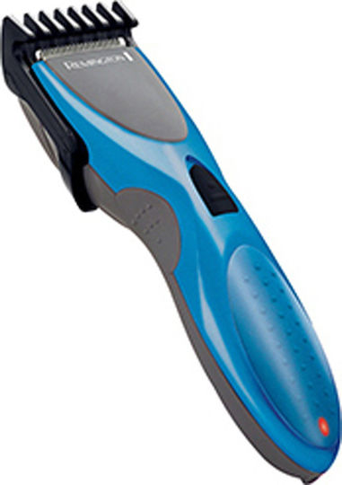 Remington Titanium Rechargeable Hair Clipper Blue HC335