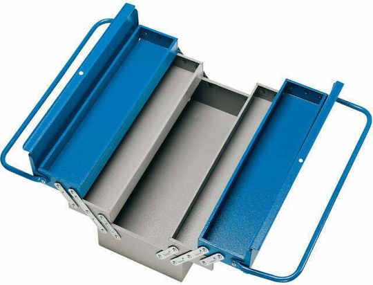 Unior 915/5 Hand Tool Case Metallic 5 Slots Dimensions: W56xD23.5xH22.5cm