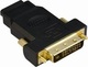 Q-Tech Конвертор DVI-D Мъжки към HDMI Женски 1 Брой ADAPTORDVIHDMI