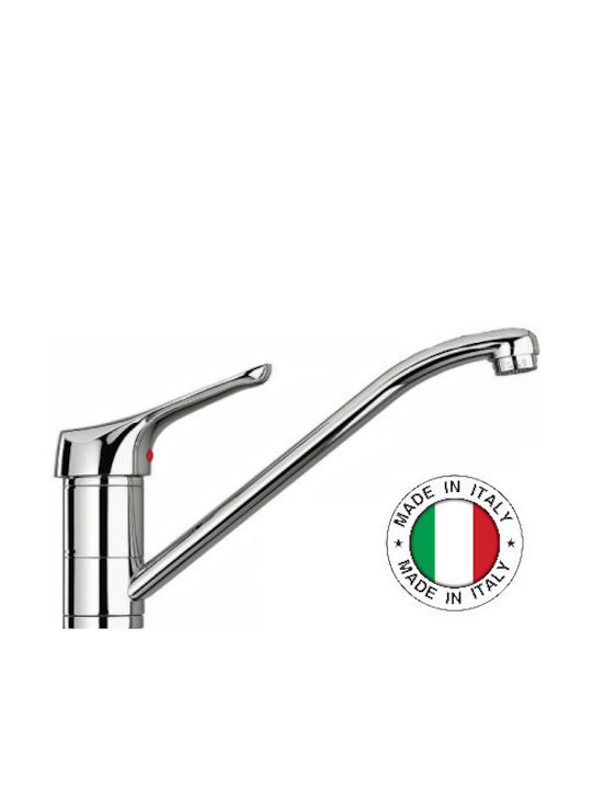 Paini Pilota Kitchen Faucet Counter Silver