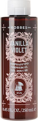 Korres Vanilla Violet Shower Gel 250ml