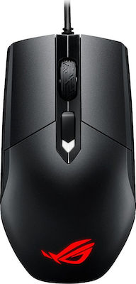 Asus ROG Strix Impact RGB Gaming Ποντίκι 5000 DPI Μαύρο
