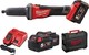 Milwaukee M18 FDG-502X Ευθύς Λειαντήρας 18V 2x5Ah με Ρύθμιση Ταχύτητας