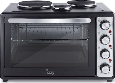 Izzy Mega KH48-3 Electric Countertop Oven 48lt with 3 Burners