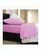 Nef-Nef Homeware Основен Чаршаф Кралица 240x270см Лилав