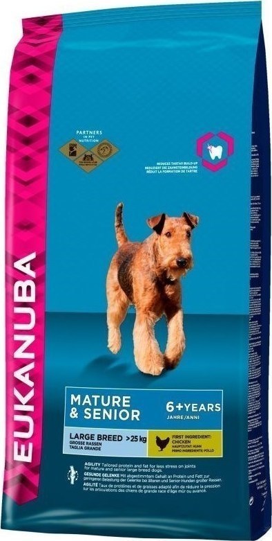 eukanuba dog food senior large breed