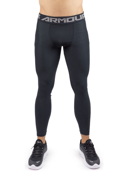 Under Armour Ανδρικό Ισοθερμικό Παντελόνι Compression Μαύρο