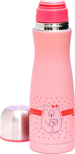Suavinex Girl Βρεφικό Θερμός Υγρών Ανοξείδωτο 500ml