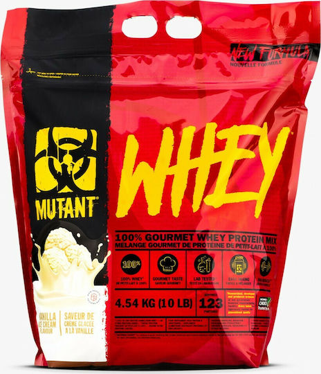 Mutant Gourmet Whey Protein Mix Whey Protein with Flavor Vanilla Ice Cream 4.54kg