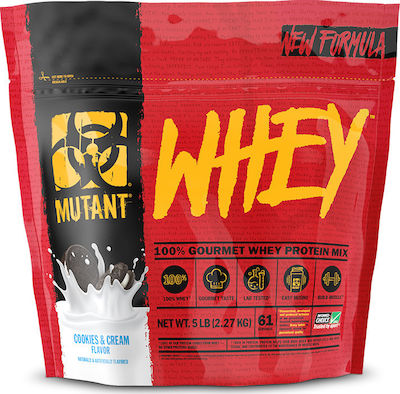 Mutant Gourmet Whey Mix cu Aromă de Fursecuri și cremă 2.27kg