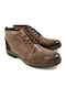 Tata Italia Men's Leather Boots Brown