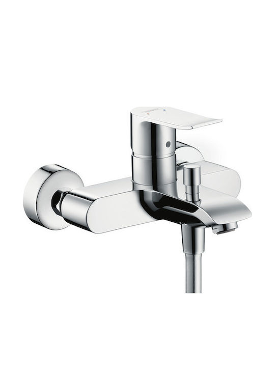 Hansgrohe Metris Mixing Bathtub Shower Faucet Silver