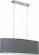 Eglo Pasteri Pendant Light Suspension Rail for Socket E27 Gray