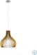 Eglo Tindori Hängende Deckenleuchte Einfaches Licht Glocke für Fassung E27 Braun