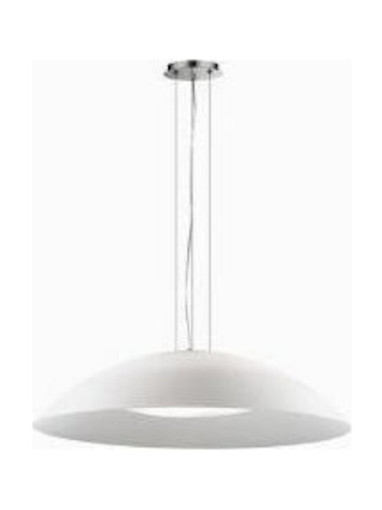 Ideal Lux Lena SP3 D74 Pendant Light Suspension White