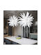 Ideal Lux Leaves SP8 Κρεμαστό Φωτιστικό Λευκό για 8 Λαμπτήρες G9 63x69.5εκ.