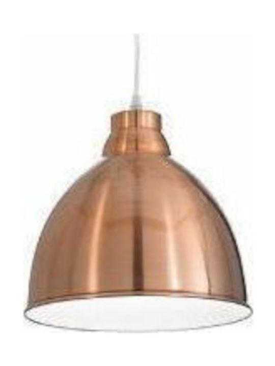 Ideal Lux Navy SP1 Pendant Light Single-Light Bell Bronze