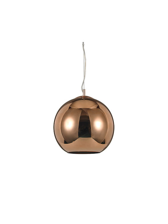 Ideal Lux Nemo SP1 D30 Pendant Light Single-Light Bronze