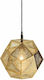 Zambelis Lights Pendant Light Single-Light for Socket E27 Gold