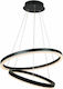 Zambelis Lights Pendant Lamp with Built-in LED Black