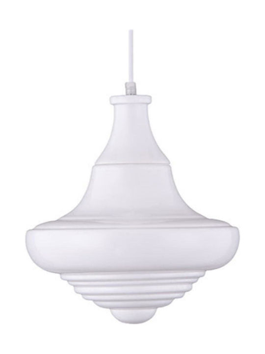 Zambelis Lights Pendant Light Single-Light for Socket E27 White