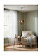 V-TAC Cube Pendant Light Black Grid with Socket E27 22.5x22.5x22.5cm