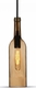 V-TAC Bottle Pendant Light Beige with Socket E14, E.14