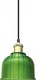 V-TAC Pendant Light Single-Light Bell for Socket E27 Green