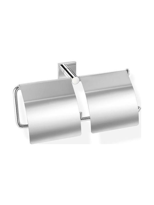 Sanco Tempo A3-14027 Inox Paper Holder Wall Mounted Silver