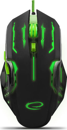 Esperanza MX403 Apache Green Gaming Mouse Verde