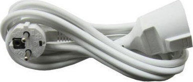 Telco CX-DYB-01 Extension Cable Cord 3 x 1.5mm²/3m White