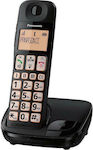 Panasonic KX-TGE110 Ασύρματο Τηλέφωνο για Ηλικιωμένους με Aνοιχτή Aκρόαση