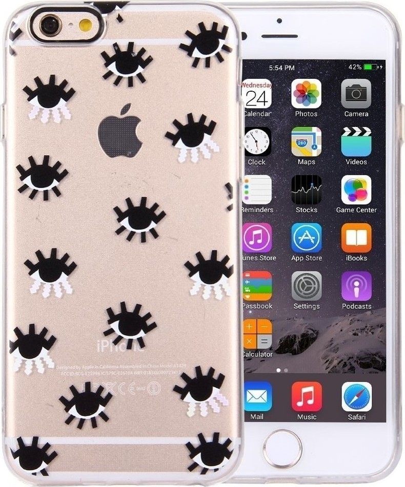Back Cover Σιλικόνης Ματάκια (iPhone 6/6s Plus) Skroutz.gr