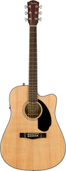 Fender Ηλεκτροακουστική Κιθάρα CD-60S CE Cutaway Natural