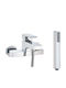 Macart Kabo 226 Mischung Bade- / Duscharmatur Badewanne Komplettes Set Silber