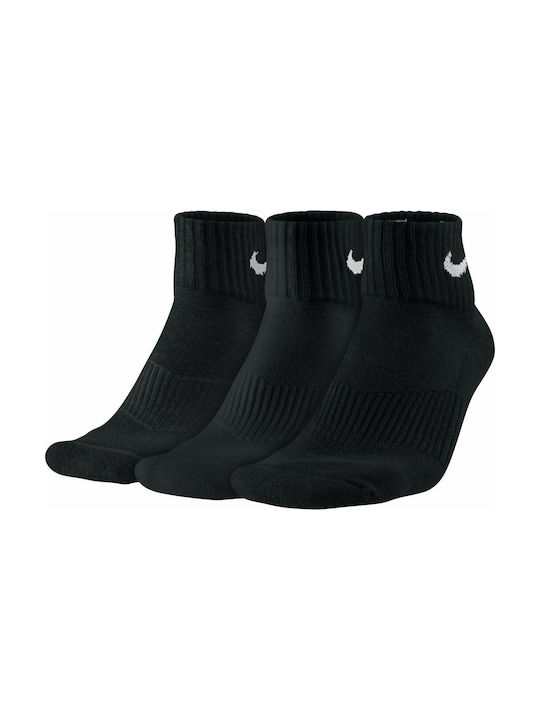Nike Κάλτσες για Τέννις Μαύρες 3 Ζεύγη
